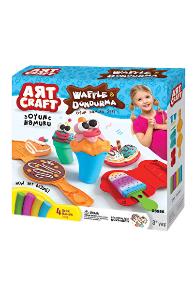 DEDE Art Craft Oyun Hamuru Setleri 200 Gr. (4 Adet Hamur Ve Setleri) Hamur Modelleri Zararsız Hamur
