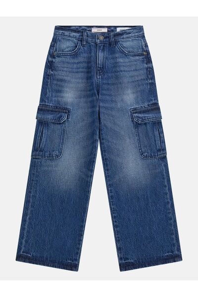 Guess OVERSIZE CARGO RIGID DNM PANTS