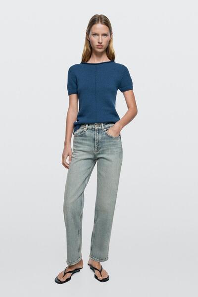 Massimo Dutti Orta bel straight fit jean