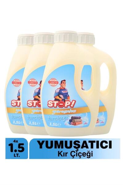 STOP Forte 4'lü Çamaşır Yumuşatıcı 1.5 Litre Kır Çiçeği