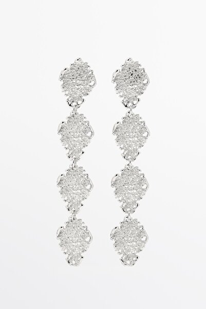 Massimo Dutti Dokulu sallantılı küpe