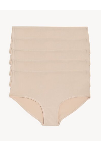 Marks & Spencer 5'li Dikişsiz Short Külot Seti