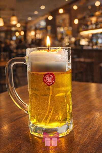 Genel Markalar EGHEDİYELİK Köpüklü Bira Görünümlü Jel Mum 33l