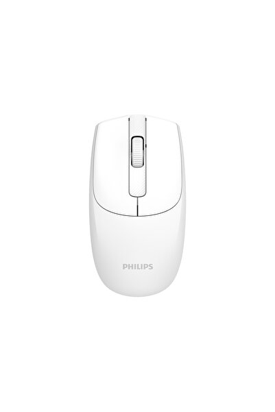 Philips SPK7398W Kablosuz Sessiz Mouse 1600 DPI Beyaz