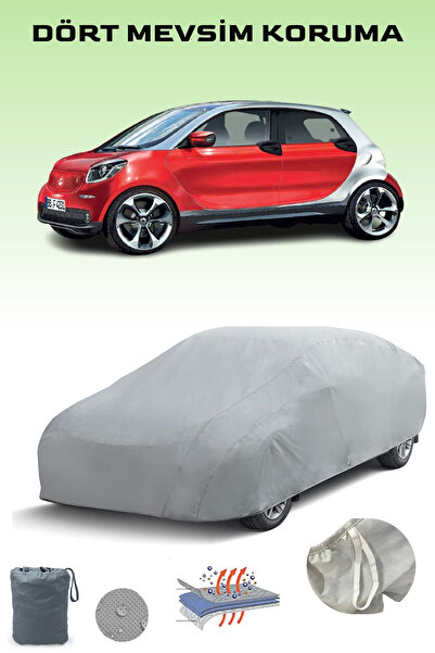 Breen قماش سيارة متوافق مع Smart Forfour 2، قماش سيارة، خيمة سيارة، مقاوم للم...
