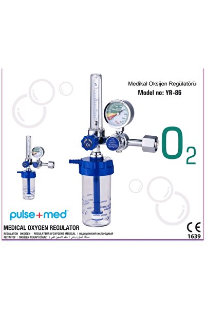 Pulsemed OKSİJEN REGULATOR-MANOMETRE