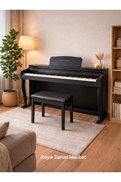 BAVYERA SP064 WH (Beyaz) Dijital Piyano ( Tabure & Kulaklık HEDİYE )