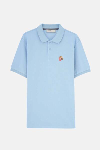 Reflect Studio Μπλουζάκι με γιακά Polo Clown Fish - Μπλε