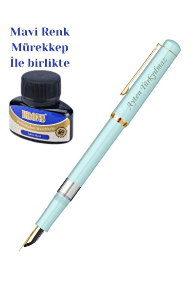 Scrikss Kişiye Özel Isimli Lüks Dolma Kalem Ömür Boyu Garanti Mint