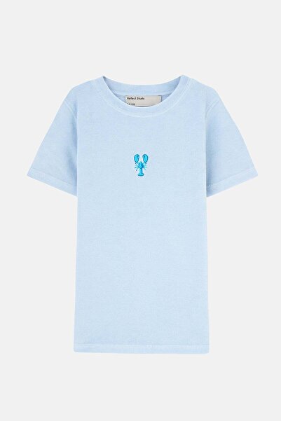 Reflect Studio Blue Lobster Terry Παιδικό T-Shirt - Γαλάζιο