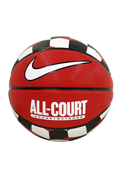 Nike Everyday All Court 8P Unisex Kırmızı Basketbol Topu N.100.4370.621.07