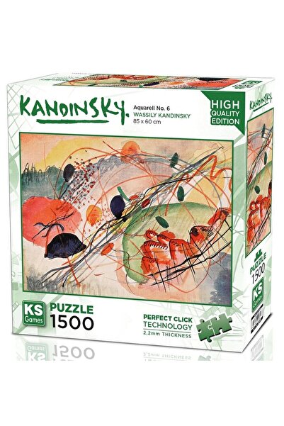 Ks Games أكواريل رقم 6 لغز مكون من 1500 قطعة
