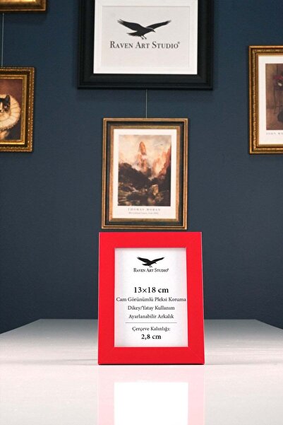 Raven Art Studio Potala 13x18cm Roșu Imagine Fotografie Document Poster Ramă ...