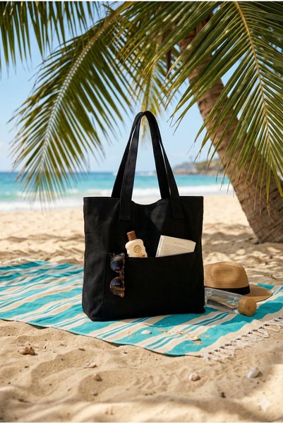 Hedwig Design Women's Canvas Tote Shoulder / Beach Bag