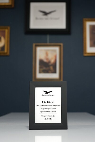 Raven Art Studio Potala 13x18cm Μαύρο Πλαίσιο Εγγράφων Φωτογραφιών και Αφισών...