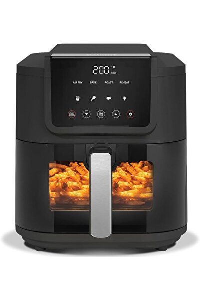 Nutricook مقلاة هوائية رفيعة سعة 5 لتر