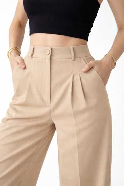 HALEY FASHION Bu yüksek belli pantolonlar başarılı kadınlar için tasarlanmıştır.