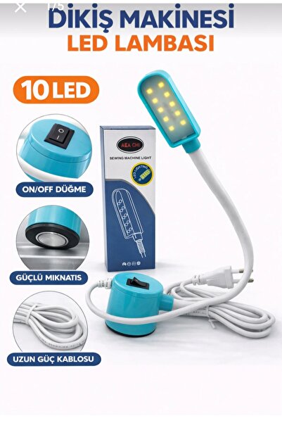 Aka Genel markalar -Mıknatıslı elektrikli dikiş makinası led lambası