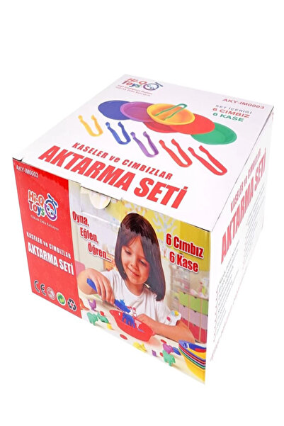 Kase Cımbız Seti (6 Kase 6 Cımbız) Ayıcık Counters Hediyeli