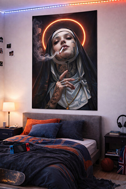 Vendini Quality Fabric, Vibrant Colors Wall Cloth Wall Tapestry