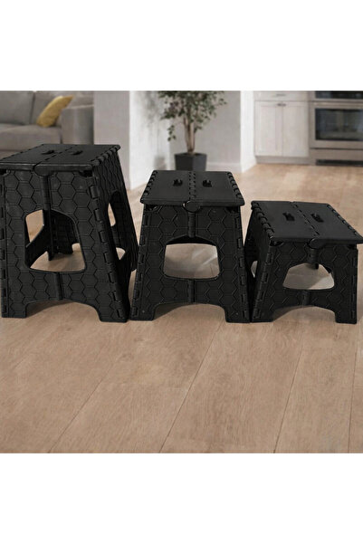 MB PLAS KATLANABİLİR TABURE SETİ KÜÇÜK ORTA BÜYÜK BOY