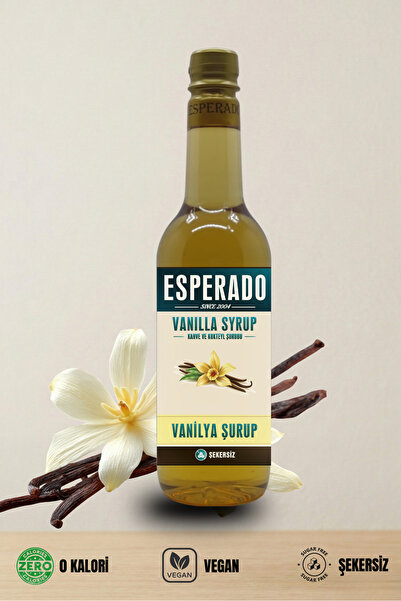 ESPERADO ŞEKERSİZ SUGAR FREE VANİLYA AROMALI KAHVE ŞURUBU 750 ML - BARİSTA SE...