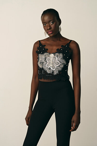 LEVLA PARIS Luxury Crop Top
