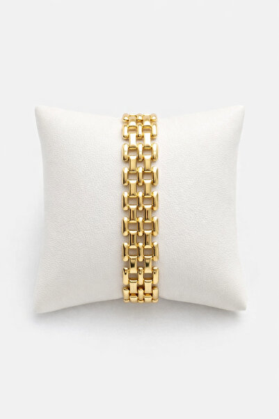 Crc Bijuteri سوار نسائي ذهبي اللون