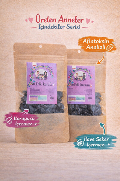 ÜRETEN ANNELER برقوق مجفف 200 جرام (محلل معدني للأفلاتوكسين والفياغر)