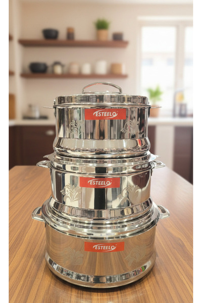 AR HOME 3 Pcs Food Container Set-HotPot