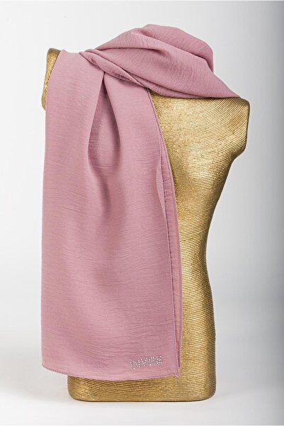 Invee Caz Şal 1246-Gül Kurusu