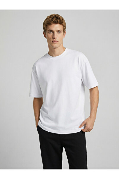 goreels Men's Oversize Modal Fabric (Sweat-Resistant-Soft) Basic Original T-S...