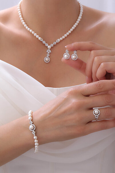 Gümüşbox DOĞAL İNCİ SET GB7046