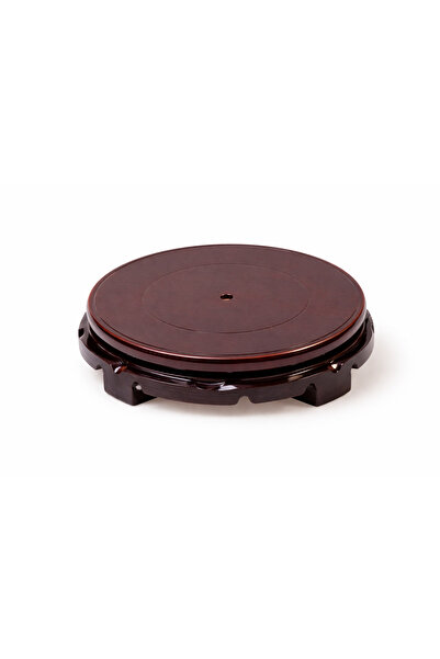PrivateMade Rotating Bonsai Turntable – Round Wooden Display Base (Lazy Susan...