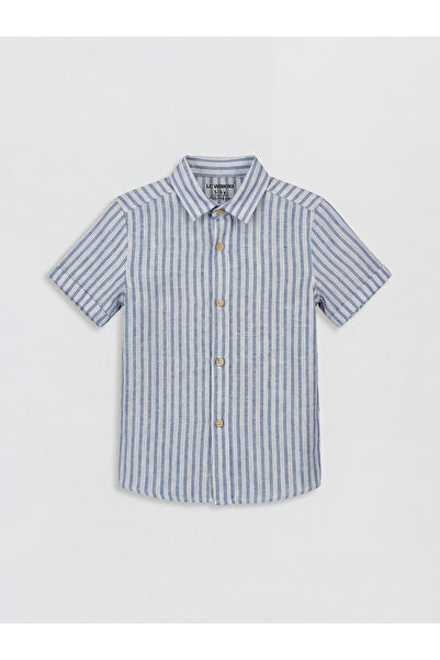 LC Waikiki Cămașă cu mânecă scurtă pentru băieți Özmarka, sezon nou