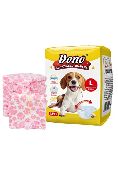 FOXMAG24 Disposable diapers for dogs, female, adjustable, L (34-54Cm)