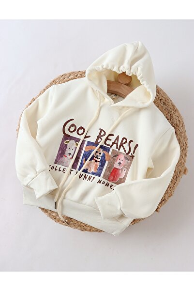 MiniKids Funny Moments ecru sweatshirt