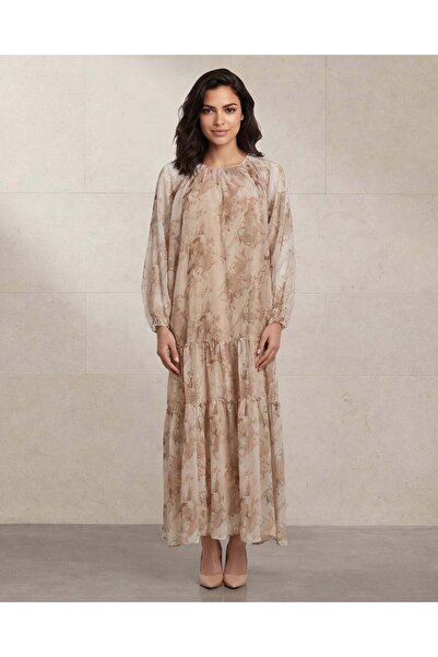 REDTAG Women Brown Printed Casual Dress