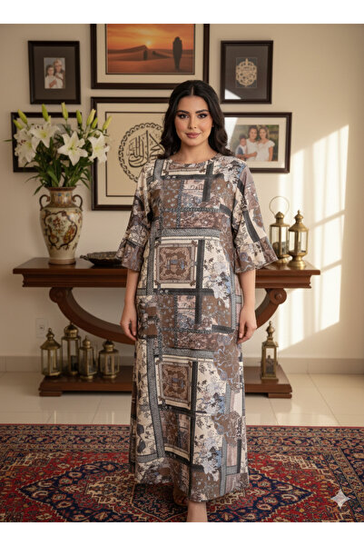 Trendak Soft floral jalabiya