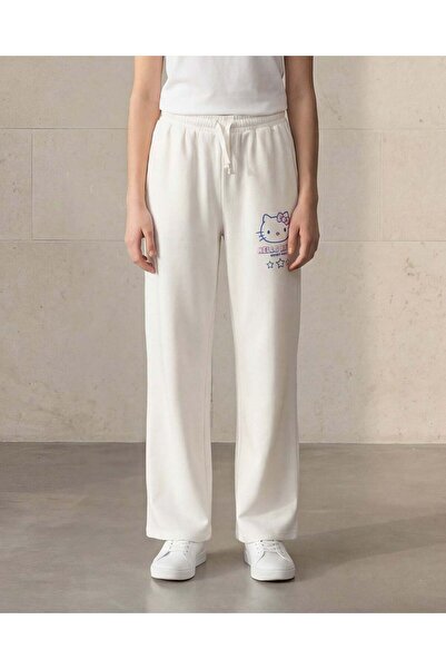 REDTAG Senior Girls White Active Pants