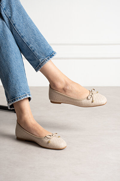 BYRAMSE Ženske pletene cipele sa mašnom Sa deznom za svakodnevnu upotrebu Ort...