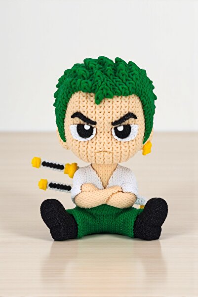 Hunga One Piece - Roronoa Zoro Yün Görünümlü Figür