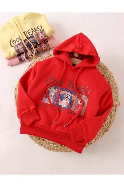 MiniKids Hanorac rosu Funny Moments