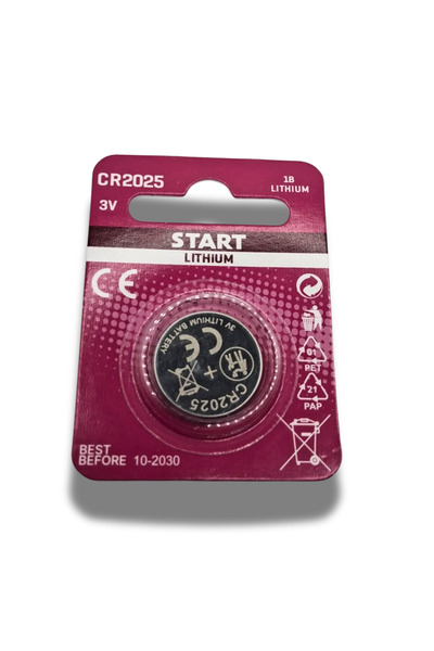 start Set of 3 Batteries CR 2450- Lithium - 3V, car keys/scale 540mAh