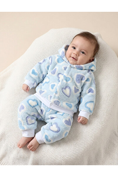 MiniKids Compleu Super Cocolino, inimi blue