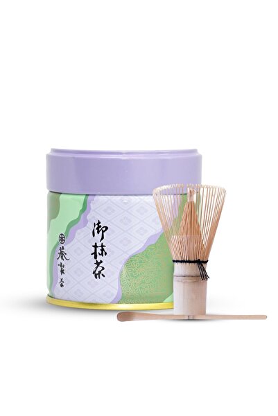 AOI Oi Matcha Japanese Pure 30g + Two Bamboo Sticks