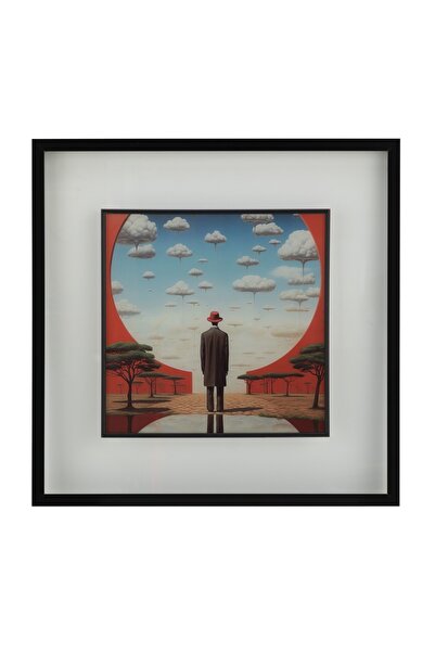 Mudo Concept VERTO ÇERÇEVELİ CAM TABLO 60X60 CM