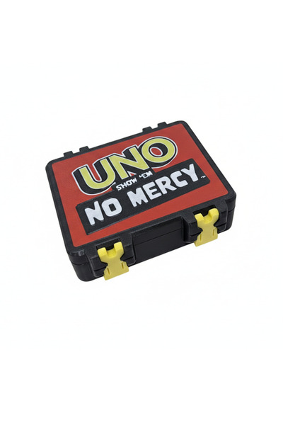 Teknovagroup No Mercy Card Game Compatible Organizing Storage Box - Lockable,...