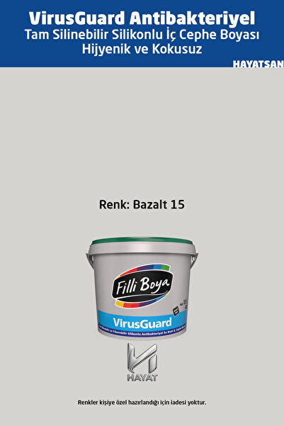 Filli Boya VirusGuard -Tam Silinebilir - Yıkanabilir Silikonlu İç Cephe Boyas...