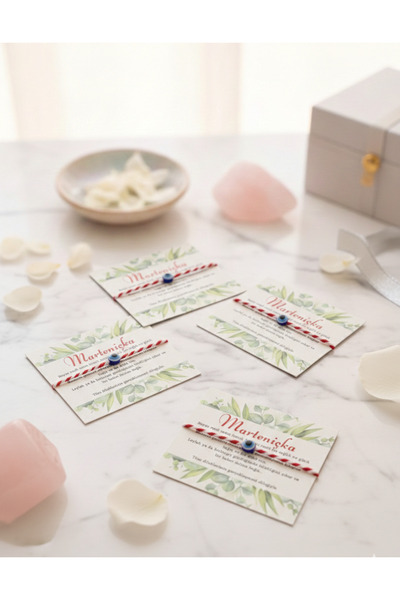 goldentre Marteniçka Dilek Bilekliği şans bilekliği 10 adet